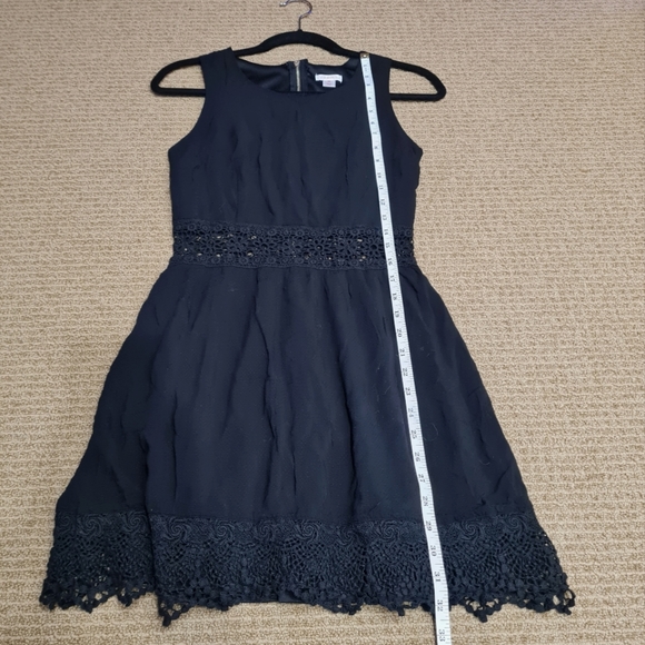 Xhilaration Sleeveless Black Lace Detail Dress Size XS - Picture 13 of 13